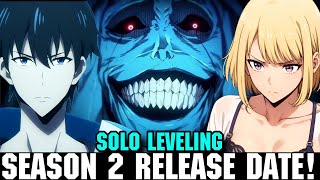 SOLO LEVELING SEASON 2 RELEASE DATE  Prediction  Solo Leveling Episode 13 Release Date [upl. by Meyer]