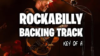 Rockabilly Blues Backing Track key of A [upl. by Aehsan]