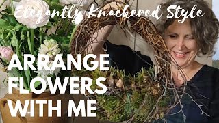 March Flowers  Arrange Flowers with Me VLOG [upl. by Atnom]