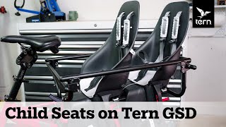 Tern GSD Child Seat Setups [upl. by Niajneb158]