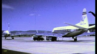 Icelandair Vickers Viscount Takeoff [upl. by Nosac]