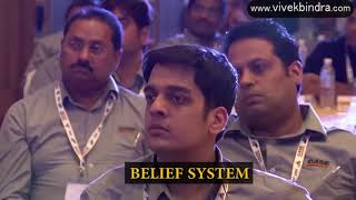 motivational video  Positive Thinking Motivational Video Belief System I in Hindi Vivek Bindra [upl. by Nauwtna]