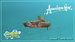 Apocalypse Now Crab Helicopter Attack on Bikini Bottom Charlie Dont Surf [upl. by Rovner]