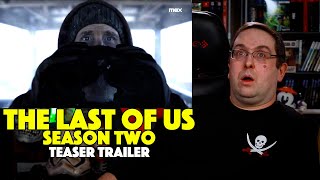 REACTION The Last of Us Season 2 Teaser Trailer 1  HBO Max Series 2025 [upl. by Wilkie]