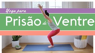 Yoga para digestão e prisão de ventre  25 Min  Pri Leite [upl. by Nnalatsyrc107]