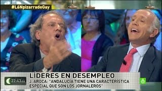 laSexta Noche  Tensión en el plató entre Javier Aroca y Eduardo Inda [upl. by Tsan]