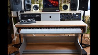 Zaor Miza 88 oak Home Studio Desk  Studiotisch [upl. by Alie]