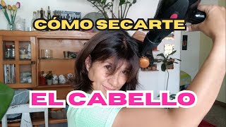 VLOG 27 🔴Trucos para secarse el cabello EXPRESS en casa [upl. by Alyl]