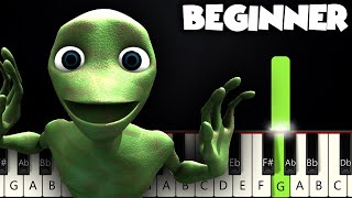 Dame Tu Cosita  BEGINNER PIANO TUTORIAL  SHEET MUSIC by Betacustic [upl. by Lessur]