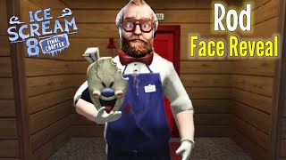 Ice Scream 8 New Update Full Gameplay  Ice Scream 8 Face Reveal  Rod Face Reveal [upl. by Sgninnej521]