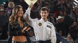 Jess Lockwood Victorious In Albuquerques 1515 Bucking Battle  2019 [upl. by Nlycaj]