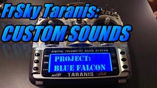 Taranis X9D Custom Sound Packs [upl. by Spindell]