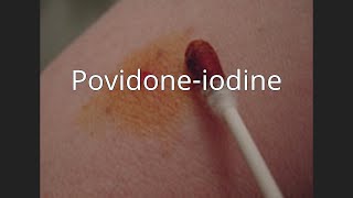 Povidoneiodine [upl. by Obidiah952]