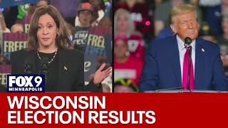 Wisconsin flips red in presidential election [upl. by Swor943]