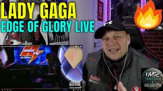 Beautiful LADY GAGA  Edge Of Glory Live On The Howard Stern Show  Reaction   UK REACTOR [upl. by Bega]