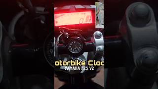 Motorbike Clock chrome fzsv2 fzshorts motovlog motorcycle yamaha bike lover rider clock fz [upl. by Tremayne]