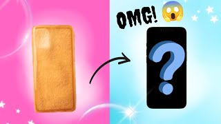 make your old phone cover new at home easily  😱👍🏻 viralvideo satisfying diy [upl. by Suivatra658]