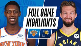 KNICKS at PACERS  FULL GAME HIGHLIGHTS  December 23 2020 [upl. by Seidnac568]