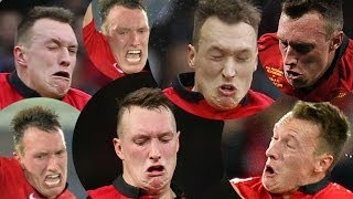 Phil Jones Funniest Faces Of 2013 [upl. by Eeladnerb]