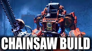 Fallout 4 Builds  The Constructor  Chainsaw Power Armor Modded Build [upl. by Sansone]