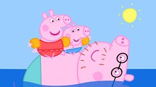 Peppa Wutz  Schwimmen  Zusammenschnitt  Peppa Pig Deutsch Neue Folgen  Cartoons für Kinder [upl. by Akihsat774]