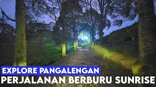 JELAJAHI PANGALENGAN  Perjalanan Menuju Lokasi View Sunrise Di Pangalengan Bandung [upl. by Basso]