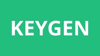 How To Pronounce Keygen  Pronunciation Academy [upl. by Atneuqal]