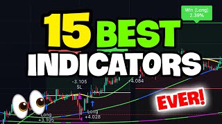 15 Best Trading Indicators After 10000 Tests 100 ALWAYS WIN [upl. by Aivital425]