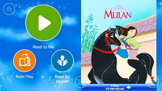 Walt Disney Pictures Presents Mulan  Audio Read Aloud Bedtime Storybook for Kids [upl. by Ahsinat884]