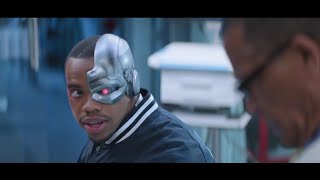 DOOM PATROL 1x02 Victor stone Cyborg Introduction  BATMAN Easter Egg Scene [upl. by Elleoj]