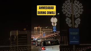 Ahmedabad Diwali lights decorationamazing view Ahmedabad gujarat diwali diwalidecoration [upl. by Buseck]