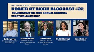 Blogcast 21 National Whistleblower Day [upl. by Ramona]