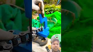 Easy bike Chain Repairing Tools tools satisfying useful machine tipsandtrick shortvideo [upl. by Ratib574]