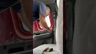 How to repair broken 2003 Ford F150 rear door handle latch that wont open [upl. by Atinav926]