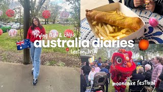 Australia Diaries  Going to Leeton Trying Fish and Chips amp Mooncake Festival [upl. by Ainsworth429]