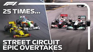 25 Times Drivers Made Epic Overtakes At Street Circuits [upl. by Jaquith48]