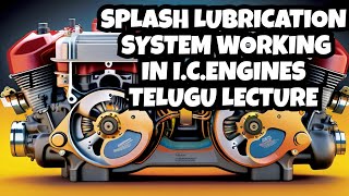 Splash Lubrication System Working  ICEngines Working  2 Stroke I 4 Stoke  ICEngines Basics [upl. by Bedell409]