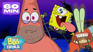 Bob Esponja  60 MINUTOS dos Momentos Mais Engraçados dos NOVOS Episódios de Bob Esponja 🤣 [upl. by Atikkin]