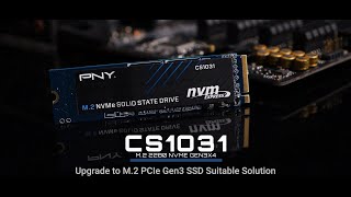 NVMe M2 Installation Guide  CS1031 M2 2280 NVMe Gen3x4 SSD  PNY SSD [upl. by Garry]