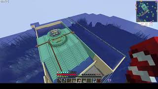 Minecraft Draining an Ocean Monument Create Mod Style [upl. by Ztirf117]