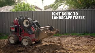 Mini Loader  That backyard youve been putting off isnt going to landscape itself [upl. by Forrer]