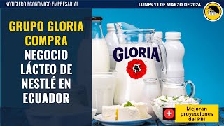 Gloria compra el negocio lácteo de Nestlé en Ecuador comidoyresumido [upl. by Ware]