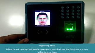 MB160 How to Enroll user  eSSL  Face Time Attendance amp Access Control Device  User Enroll Video [upl. by Bovill]