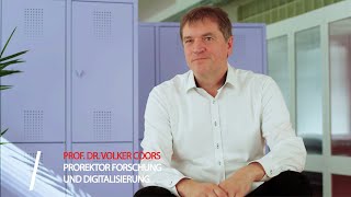 Meet the Prof Prof Dr Volker Coors Prorektor Forschung und Digitalisierung [upl. by Aznola]