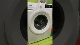 Gorenje WaveActive Washing Machine Unbalanced Final Spin [upl. by Ayin]