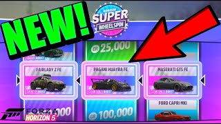 GET ANY REWARD YOU WANT INSANE Forza Horizon 5 SUPER WHEELSPIN GLITCH [upl. by Adnerol569]