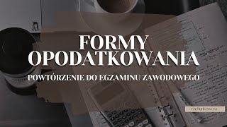 2024 Formy opodatkowania  powtórka EKA05 [upl. by Bell658]