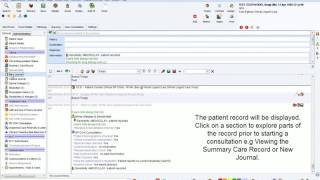 SystmOne GP OOH How to perform an Appointment Consultation [upl. by Gniy]