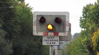 Lydney A48 Level Crossing 15092018 4 [upl. by Yerok]