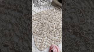 Napperon applique au crochet Tuto disponible sur la chaîne 🧶🪡❤️ [upl. by Mcconnell506]